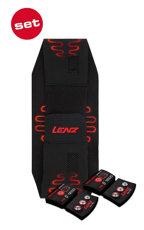 SET - LENZ Heat Bandage 1.0 + batteries lithium pack rcB 1200