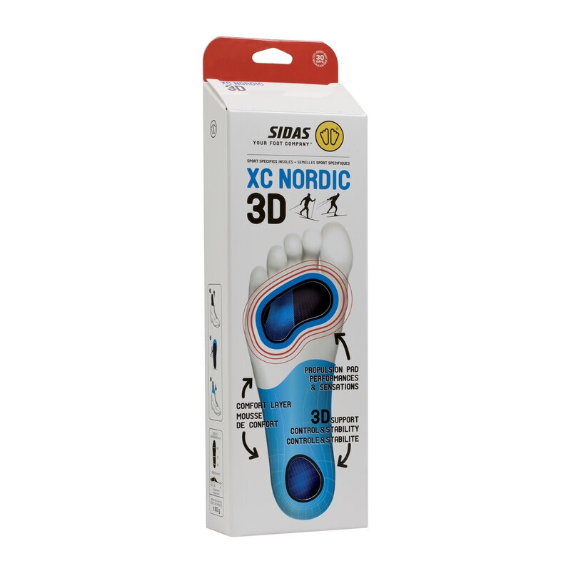 Insoles Sidas 3D XC Nordic