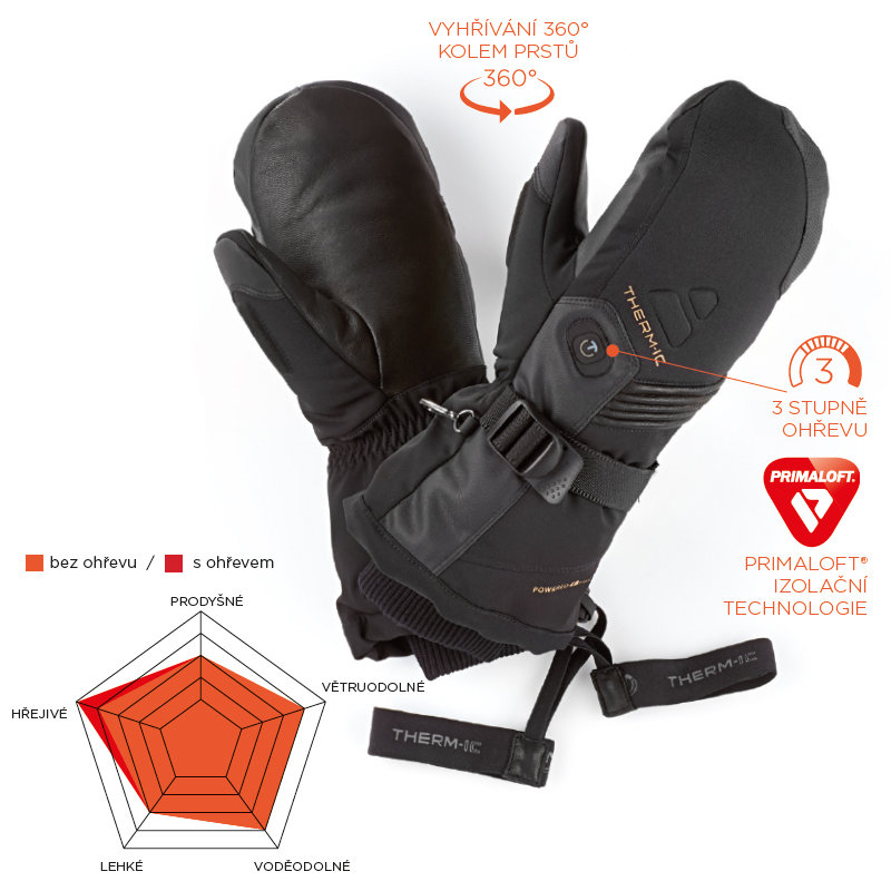 Therm-ic ULTRA HEAT GLOVES MEN - Therm-ic World
