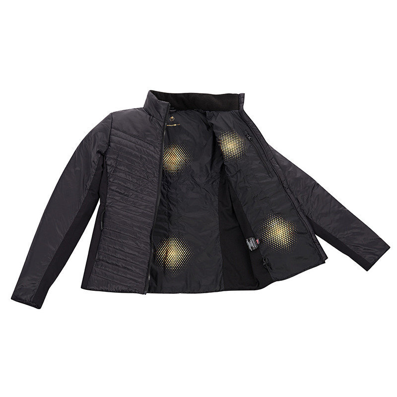 Therm-ic heated PowerJacket Speed Women Black