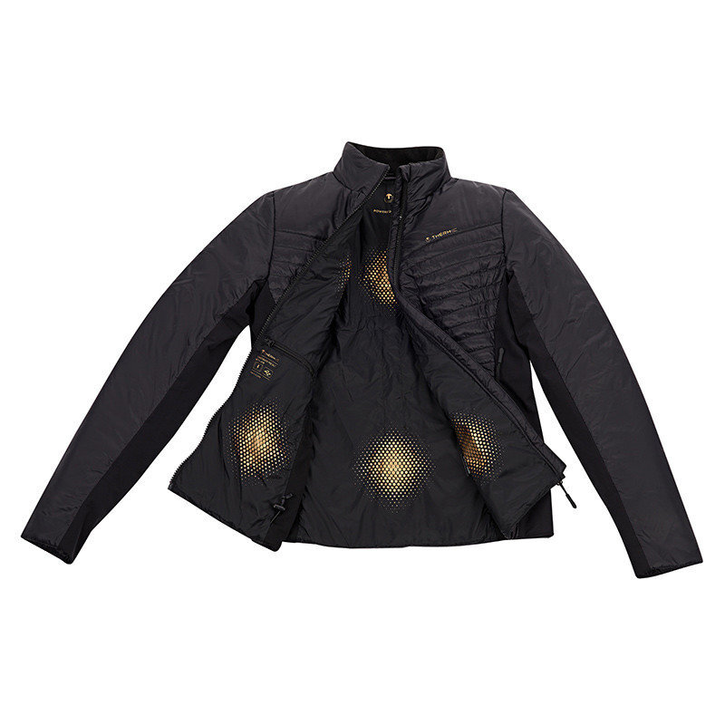 Therm-ic heated PowerJacket Speed Women Black