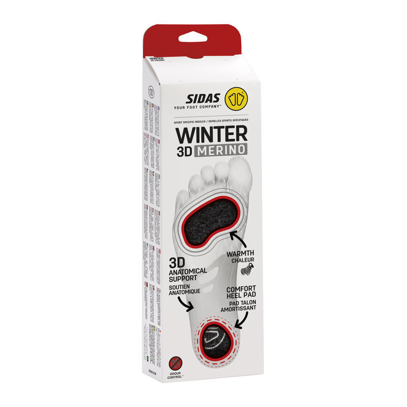 Insoles Sidas Winter 3D MERINO