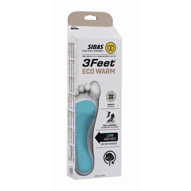 Sidas 3Feet Eco Warm Low Insoles